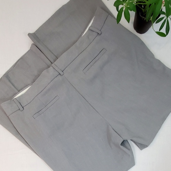 Metaphor Courtney Career Pants Grey Wide Leg S 16 - Picture 2 of 8